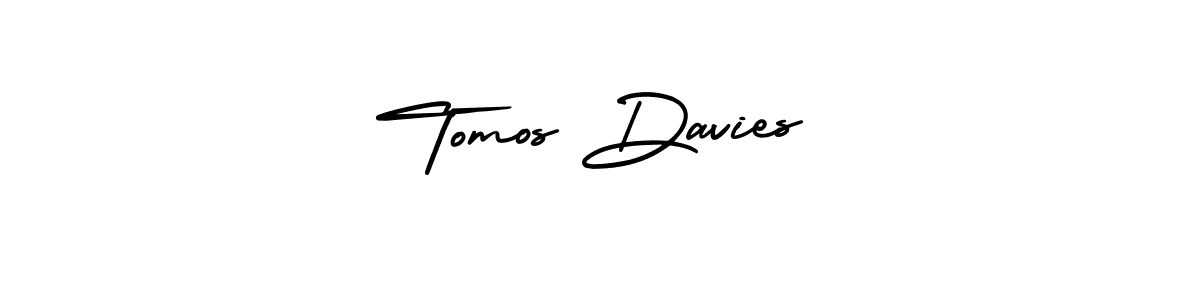 Also You can easily find your signature by using the search form. We will create Tomos Davies name handwritten signature images for you free of cost using AmerikaSignatureDemo-Regular sign style. Tomos Davies signature style 3 images and pictures png