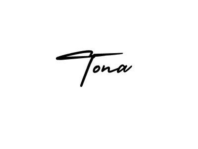 Also You can easily find your signature by using the search form. We will create Tona name handwritten signature images for you free of cost using AmerikaSignatureDemo-Regular sign style. Tona signature style 3 images and pictures png