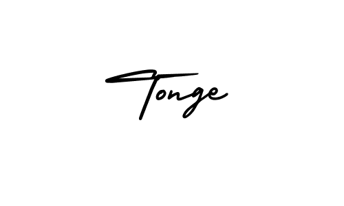 It looks lik you need a new signature style for name Tonge. Design unique handwritten (AmerikaSignatureDemo-Regular) signature with our free signature maker in just a few clicks. Tonge signature style 3 images and pictures png