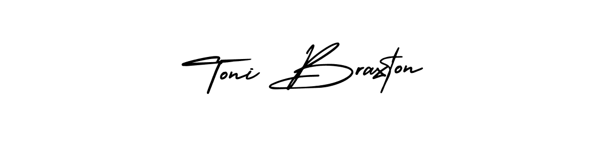 Design your own signature with our free online signature maker. With this signature software, you can create a handwritten (AmerikaSignatureDemo-Regular) signature for name Toni Braxton. Toni Braxton signature style 3 images and pictures png