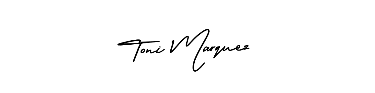 You can use this online signature creator to create a handwritten signature for the name Toni Marquez. This is the best online autograph maker. Toni Marquez signature style 3 images and pictures png