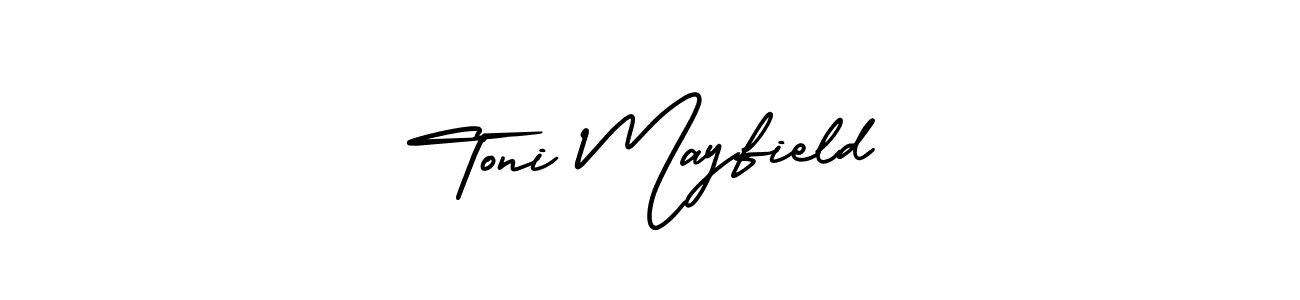 Check out images of Autograph of Toni Mayfield name. Actor Toni Mayfield Signature Style. AmerikaSignatureDemo-Regular is a professional sign style online. Toni Mayfield signature style 3 images and pictures png