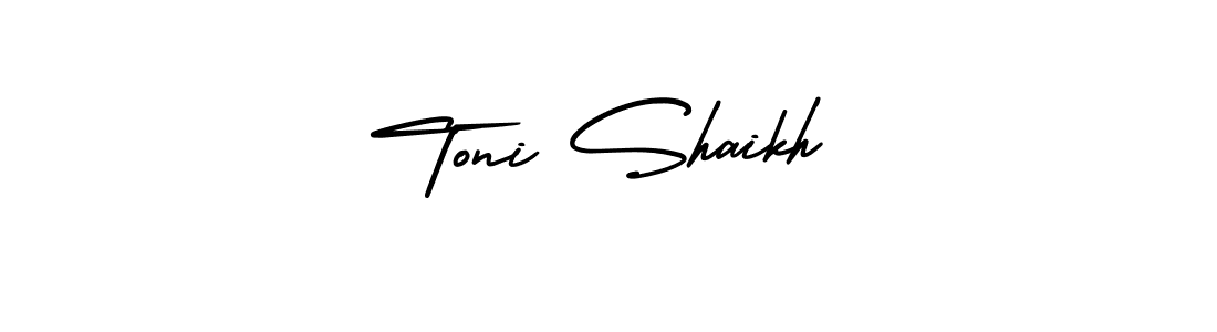 Make a beautiful signature design for name Toni Shaikh. Use this online signature maker to create a handwritten signature for free. Toni Shaikh signature style 3 images and pictures png