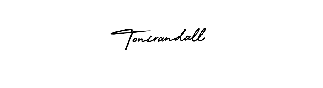 How to make Tonirandall signature? AmerikaSignatureDemo-Regular is a professional autograph style. Create handwritten signature for Tonirandall name. Tonirandall signature style 3 images and pictures png