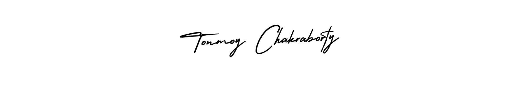 Also You can easily find your signature by using the search form. We will create Tonmoy Chakraborty name handwritten signature images for you free of cost using AmerikaSignatureDemo-Regular sign style. Tonmoy Chakraborty signature style 3 images and pictures png