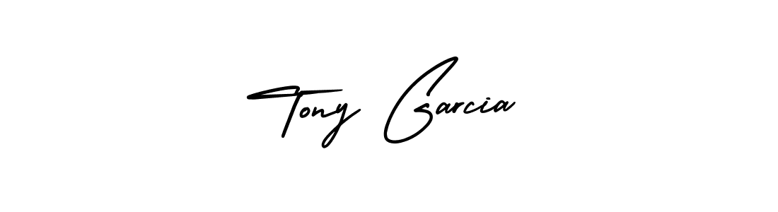 The best way (AmerikaSignatureDemo-Regular) to make a short signature is to pick only two or three words in your name. The name Tony Garcia include a total of six letters. For converting this name. Tony Garcia signature style 3 images and pictures png