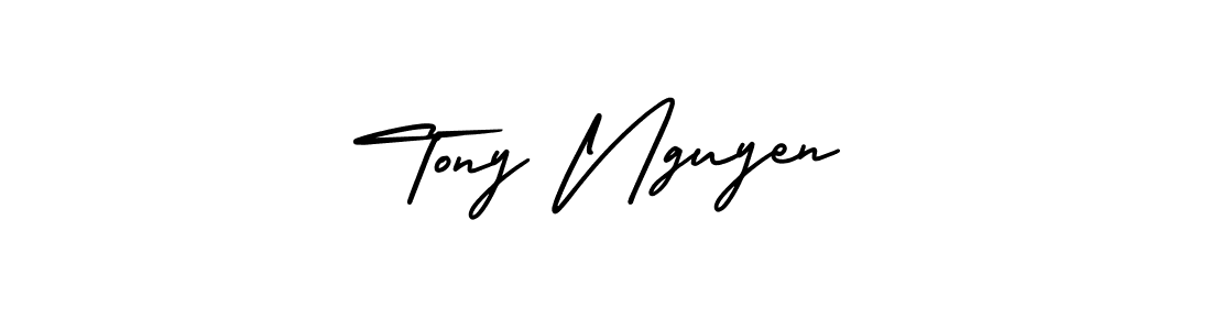 Best and Professional Signature Style for Tony Nguyen. AmerikaSignatureDemo-Regular Best Signature Style Collection. Tony Nguyen signature style 3 images and pictures png