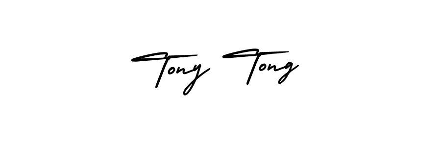 Create a beautiful signature design for name Tony Tong. With this signature (AmerikaSignatureDemo-Regular) fonts, you can make a handwritten signature for free. Tony Tong signature style 3 images and pictures png