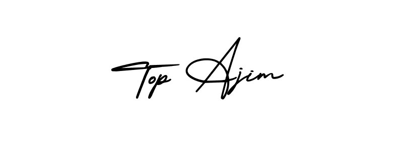 Once you've used our free online signature maker to create your best signature AmerikaSignatureDemo-Regular style, it's time to enjoy all of the benefits that Top Ajim name signing documents. Top Ajim signature style 3 images and pictures png