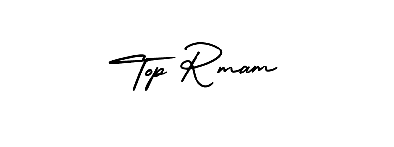 Create a beautiful signature design for name Top Rmam. With this signature (AmerikaSignatureDemo-Regular) fonts, you can make a handwritten signature for free. Top Rmam signature style 3 images and pictures png