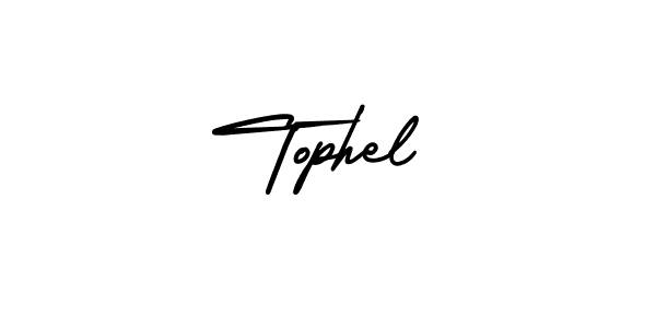 How to Draw Tophel signature style? AmerikaSignatureDemo-Regular is a latest design signature styles for name Tophel. Tophel signature style 3 images and pictures png