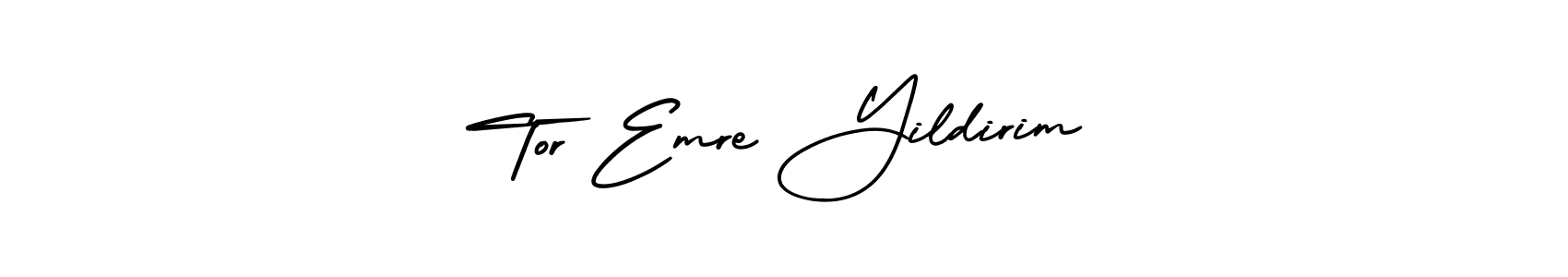 Create a beautiful signature design for name Tor Emre Yildirim. With this signature (AmerikaSignatureDemo-Regular) fonts, you can make a handwritten signature for free. Tor Emre Yildirim signature style 3 images and pictures png