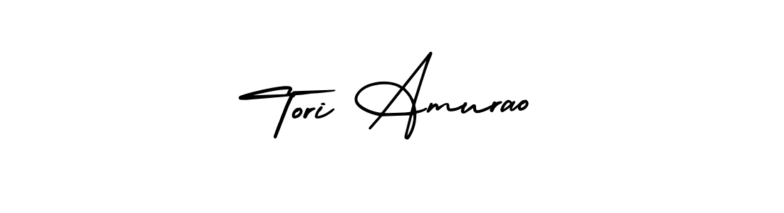 Create a beautiful signature design for name Tori Amurao. With this signature (AmerikaSignatureDemo-Regular) fonts, you can make a handwritten signature for free. Tori Amurao signature style 3 images and pictures png