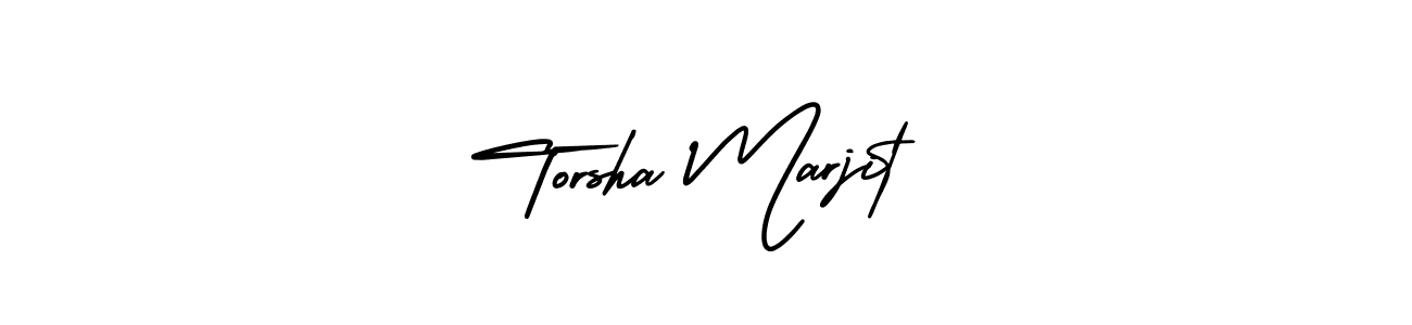 How to make Torsha Marjit signature? AmerikaSignatureDemo-Regular is a professional autograph style. Create handwritten signature for Torsha Marjit name. Torsha Marjit signature style 3 images and pictures png