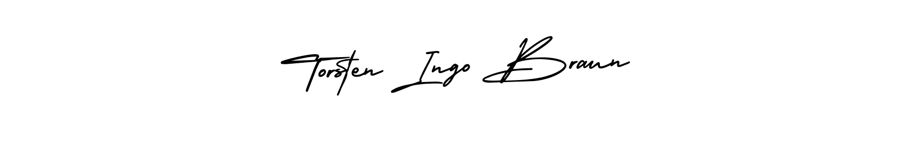 Make a beautiful signature design for name Torsten Ingo Braun. With this signature (AmerikaSignatureDemo-Regular) style, you can create a handwritten signature for free. Torsten Ingo Braun signature style 3 images and pictures png
