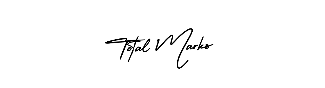 How to make Total Marks name signature. Use AmerikaSignatureDemo-Regular style for creating short signs online. This is the latest handwritten sign. Total Marks signature style 3 images and pictures png