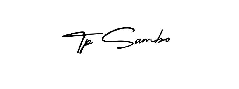 How to make Tp Sambo signature? AmerikaSignatureDemo-Regular is a professional autograph style. Create handwritten signature for Tp Sambo name. Tp Sambo signature style 3 images and pictures png