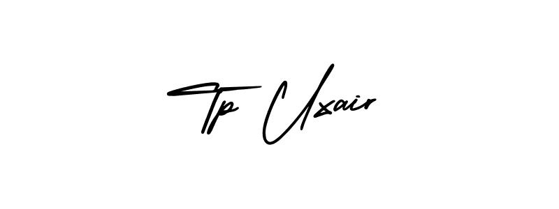 Use a signature maker to create a handwritten signature online. With this signature software, you can design (AmerikaSignatureDemo-Regular) your own signature for name Tp Uxair. Tp Uxair signature style 3 images and pictures png