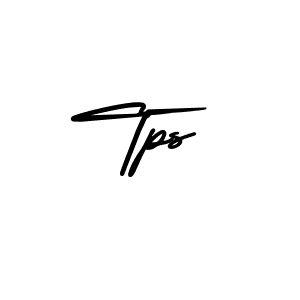 Make a beautiful signature design for name Tps. With this signature (AmerikaSignatureDemo-Regular) style, you can create a handwritten signature for free. Tps signature style 3 images and pictures png