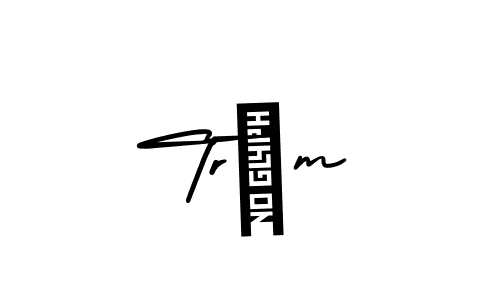 Best and Professional Signature Style for Trâm. AmerikaSignatureDemo-Regular Best Signature Style Collection. Trâm signature style 3 images and pictures png