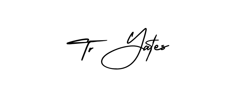 Also You can easily find your signature by using the search form. We will create Tr Yates name handwritten signature images for you free of cost using AmerikaSignatureDemo-Regular sign style. Tr Yates signature style 3 images and pictures png