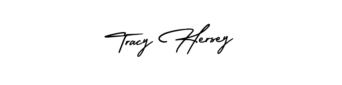 Design your own signature with our free online signature maker. With this signature software, you can create a handwritten (AmerikaSignatureDemo-Regular) signature for name Tracy Hersey. Tracy Hersey signature style 3 images and pictures png