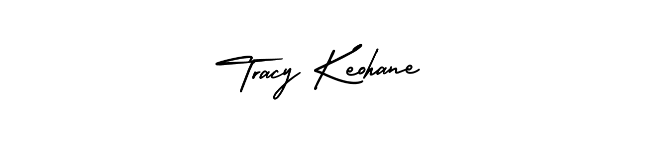 Make a beautiful signature design for name Tracy Keohane. With this signature (AmerikaSignatureDemo-Regular) style, you can create a handwritten signature for free. Tracy Keohane signature style 3 images and pictures png