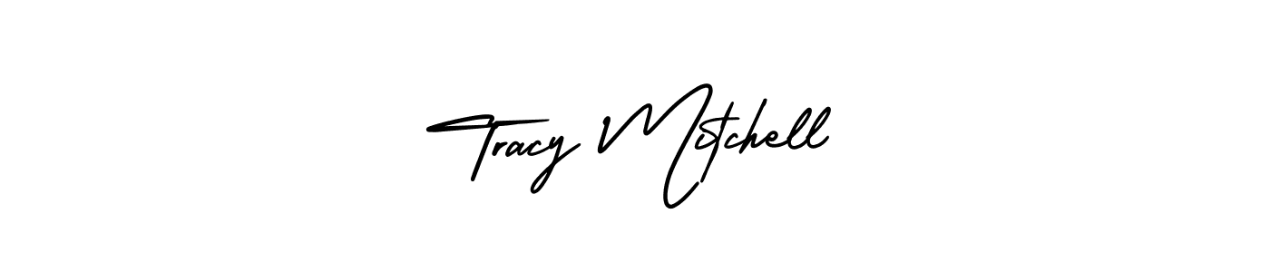 AmerikaSignatureDemo-Regular is a professional signature style that is perfect for those who want to add a touch of class to their signature. It is also a great choice for those who want to make their signature more unique. Get Tracy Mitchell name to fancy signature for free. Tracy Mitchell signature style 3 images and pictures png
