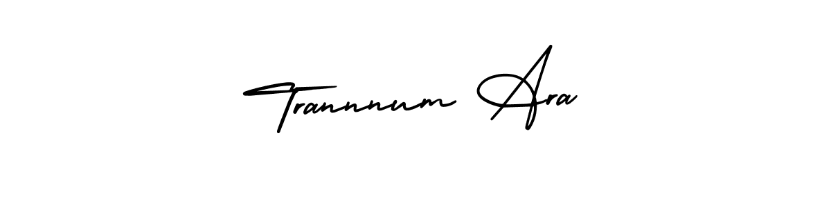 Use a signature maker to create a handwritten signature online. With this signature software, you can design (AmerikaSignatureDemo-Regular) your own signature for name Trannnum Ara. Trannnum Ara signature style 3 images and pictures png