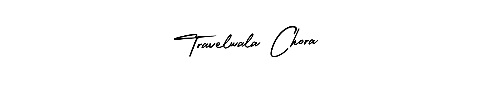 It looks lik you need a new signature style for name Travelwala Chora. Design unique handwritten (AmerikaSignatureDemo-Regular) signature with our free signature maker in just a few clicks. Travelwala Chora signature style 3 images and pictures png