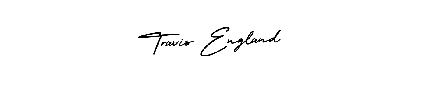 It looks lik you need a new signature style for name Travis England. Design unique handwritten (AmerikaSignatureDemo-Regular) signature with our free signature maker in just a few clicks. Travis England signature style 3 images and pictures png