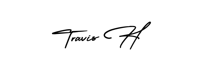 Make a short Travis H signature style. Manage your documents anywhere anytime using AmerikaSignatureDemo-Regular. Create and add eSignatures, submit forms, share and send files easily. Travis H signature style 3 images and pictures png