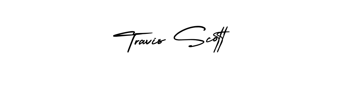 Design your own signature with our free online signature maker. With this signature software, you can create a handwritten (AmerikaSignatureDemo-Regular) signature for name Travis Scott. Travis Scott signature style 3 images and pictures png