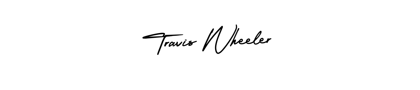 if you are searching for the best signature style for your name Travis Wheeler. so please give up your signature search. here we have designed multiple signature styles  using AmerikaSignatureDemo-Regular. Travis Wheeler signature style 3 images and pictures png