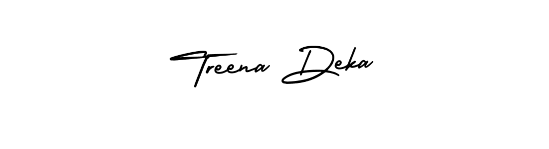 Make a short Treena Deka signature style. Manage your documents anywhere anytime using AmerikaSignatureDemo-Regular. Create and add eSignatures, submit forms, share and send files easily. Treena Deka signature style 3 images and pictures png