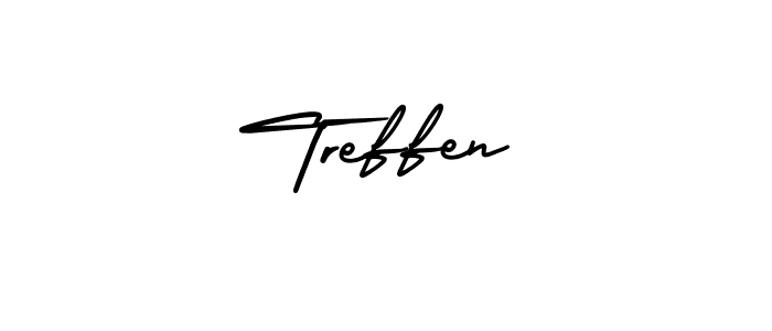 Also You can easily find your signature by using the search form. We will create Treffen name handwritten signature images for you free of cost using AmerikaSignatureDemo-Regular sign style. Treffen signature style 3 images and pictures png