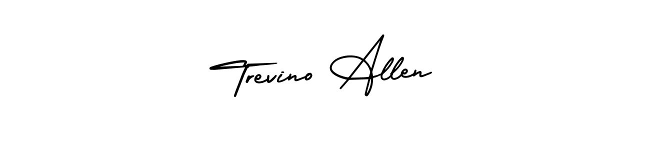 Design your own signature with our free online signature maker. With this signature software, you can create a handwritten (AmerikaSignatureDemo-Regular) signature for name Trevino Allen. Trevino Allen signature style 3 images and pictures png