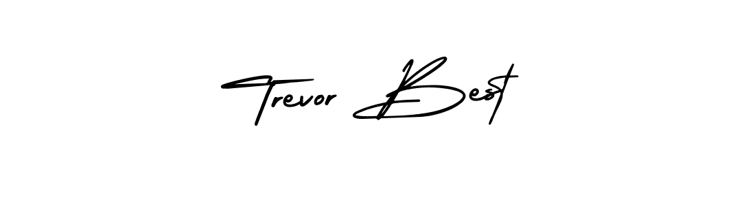 How to Draw Trevor Best signature style? AmerikaSignatureDemo-Regular is a latest design signature styles for name Trevor Best. Trevor Best signature style 3 images and pictures png