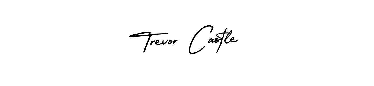 Design your own signature with our free online signature maker. With this signature software, you can create a handwritten (AmerikaSignatureDemo-Regular) signature for name Trevor Castle. Trevor Castle signature style 3 images and pictures png