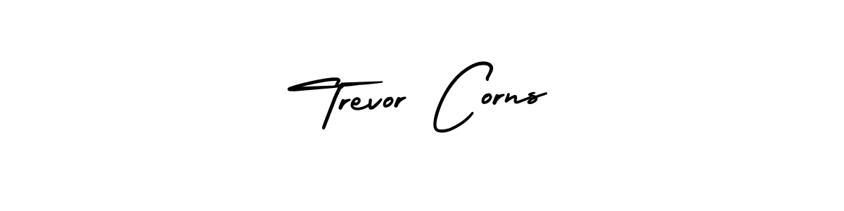 You can use this online signature creator to create a handwritten signature for the name Trevor Corns. This is the best online autograph maker. Trevor Corns signature style 3 images and pictures png