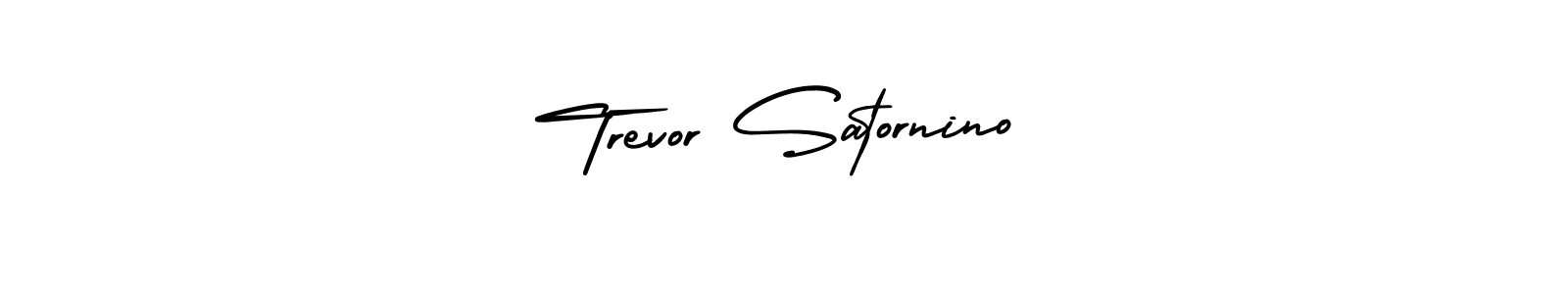 if you are searching for the best signature style for your name Trevor Satornino. so please give up your signature search. here we have designed multiple signature styles  using AmerikaSignatureDemo-Regular. Trevor Satornino signature style 3 images and pictures png