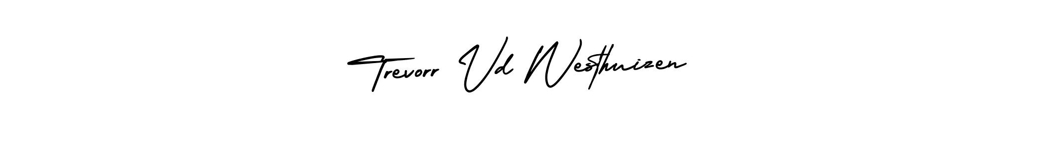 Design your own signature with our free online signature maker. With this signature software, you can create a handwritten (AmerikaSignatureDemo-Regular) signature for name Trevorr Vd Westhuizen. Trevorr Vd Westhuizen signature style 3 images and pictures png