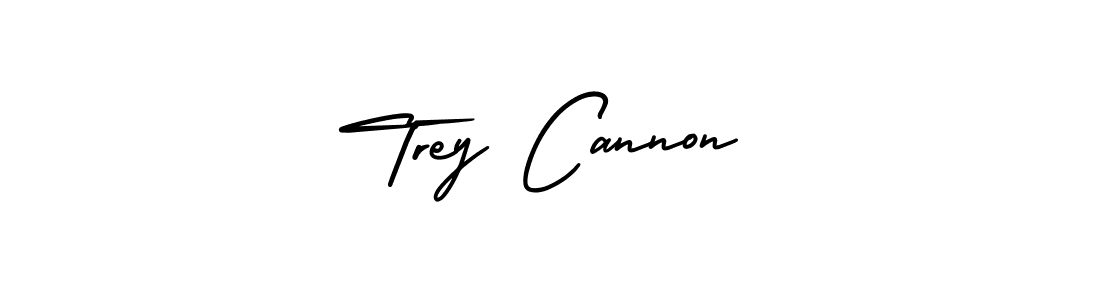 The best way (AmerikaSignatureDemo-Regular) to make a short signature is to pick only two or three words in your name. The name Trey Cannon include a total of six letters. For converting this name. Trey Cannon signature style 3 images and pictures png