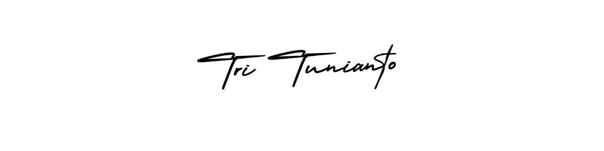 if you are searching for the best signature style for your name Tri Tunianto. so please give up your signature search. here we have designed multiple signature styles  using AmerikaSignatureDemo-Regular. Tri Tunianto signature style 3 images and pictures png