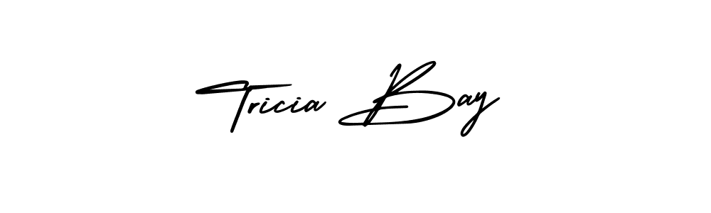 Similarly AmerikaSignatureDemo-Regular is the best handwritten signature design. Signature creator online .You can use it as an online autograph creator for name Tricia Bay. Tricia Bay signature style 3 images and pictures png