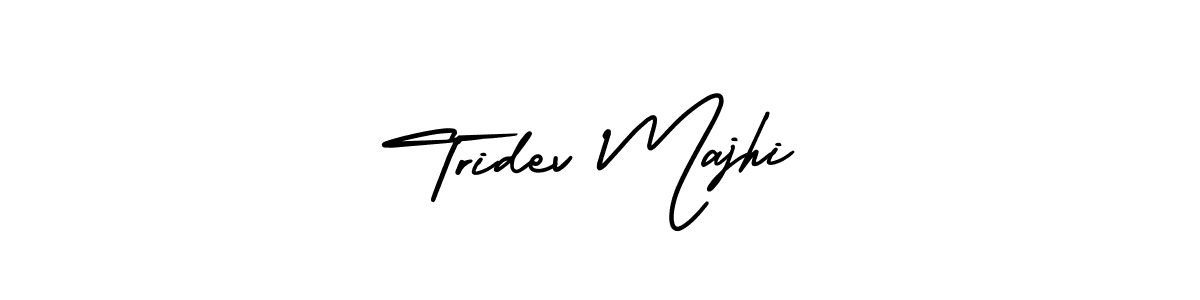 This is the best signature style for the Tridev Majhi name. Also you like these signature font (AmerikaSignatureDemo-Regular). Mix name signature. Tridev Majhi signature style 3 images and pictures png