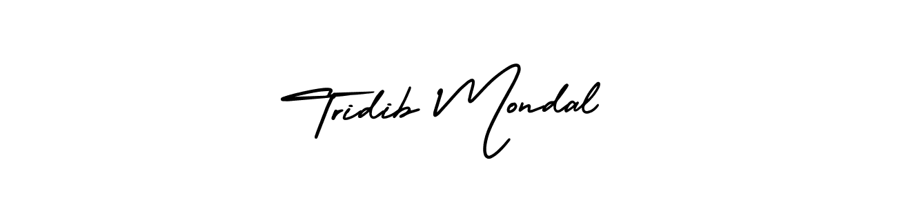 Also You can easily find your signature by using the search form. We will create Tridib Mondal name handwritten signature images for you free of cost using AmerikaSignatureDemo-Regular sign style. Tridib Mondal signature style 3 images and pictures png