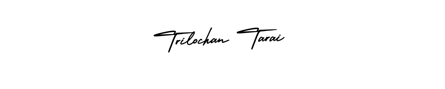 Also we have Trilochan Tarai name is the best signature style. Create professional handwritten signature collection using AmerikaSignatureDemo-Regular autograph style. Trilochan Tarai signature style 3 images and pictures png