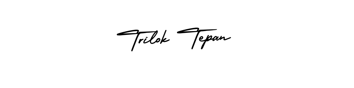 Here are the top 10 professional signature styles for the name Trilok Tepan. These are the best autograph styles you can use for your name. Trilok Tepan signature style 3 images and pictures png