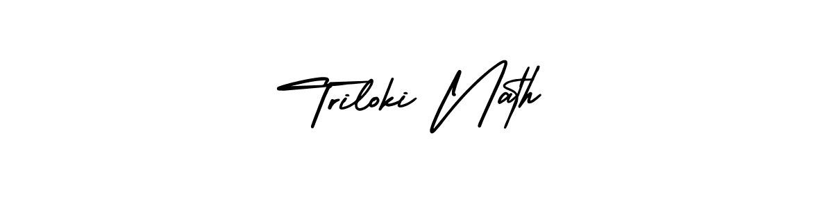 Check out images of Autograph of Triloki Nath name. Actor Triloki Nath Signature Style. AmerikaSignatureDemo-Regular is a professional sign style online. Triloki Nath signature style 3 images and pictures png